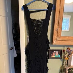 Black Sweater Material Cover / Top